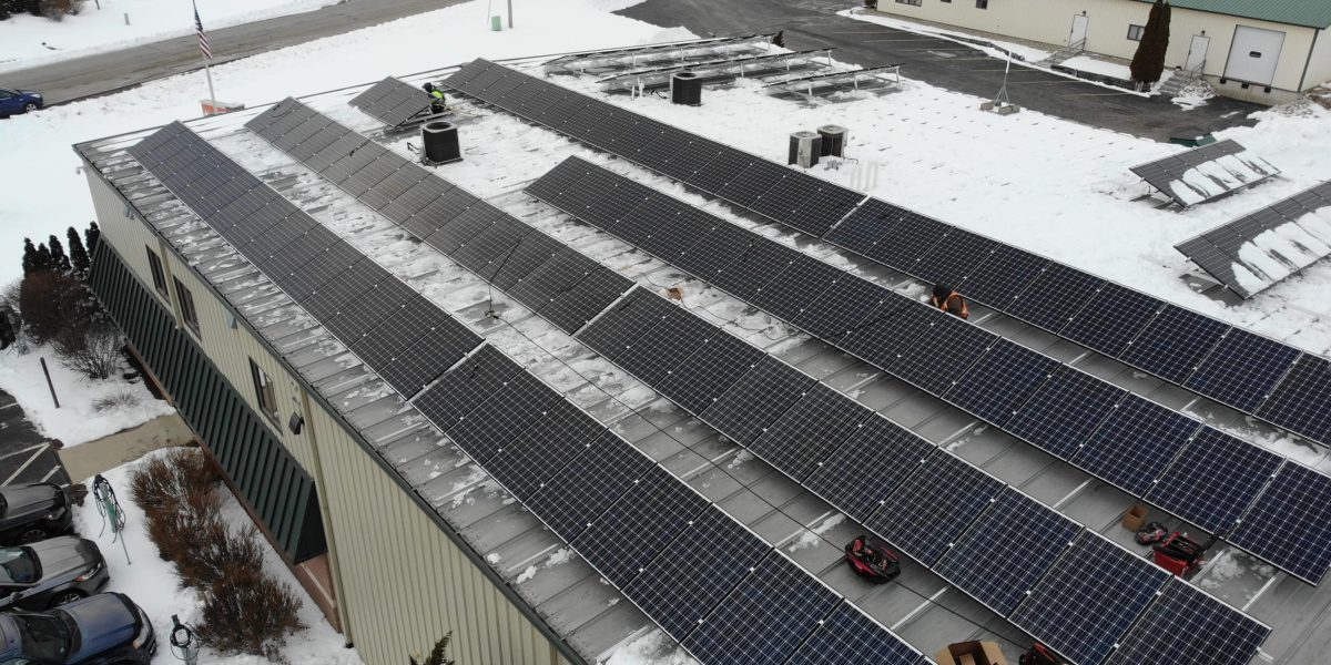 metal roof solar racking
