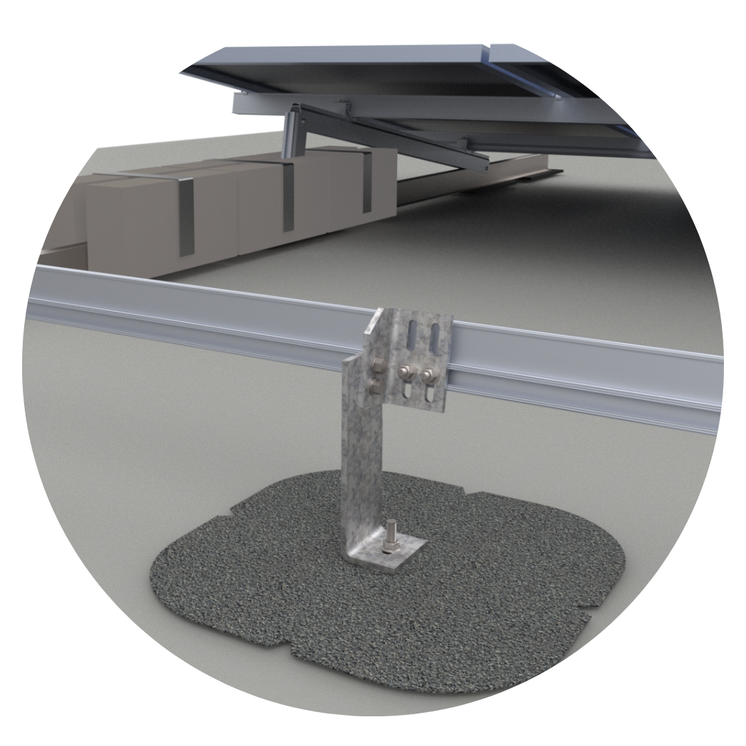 Flat Roof Structures | TGR – TerraGen Solar